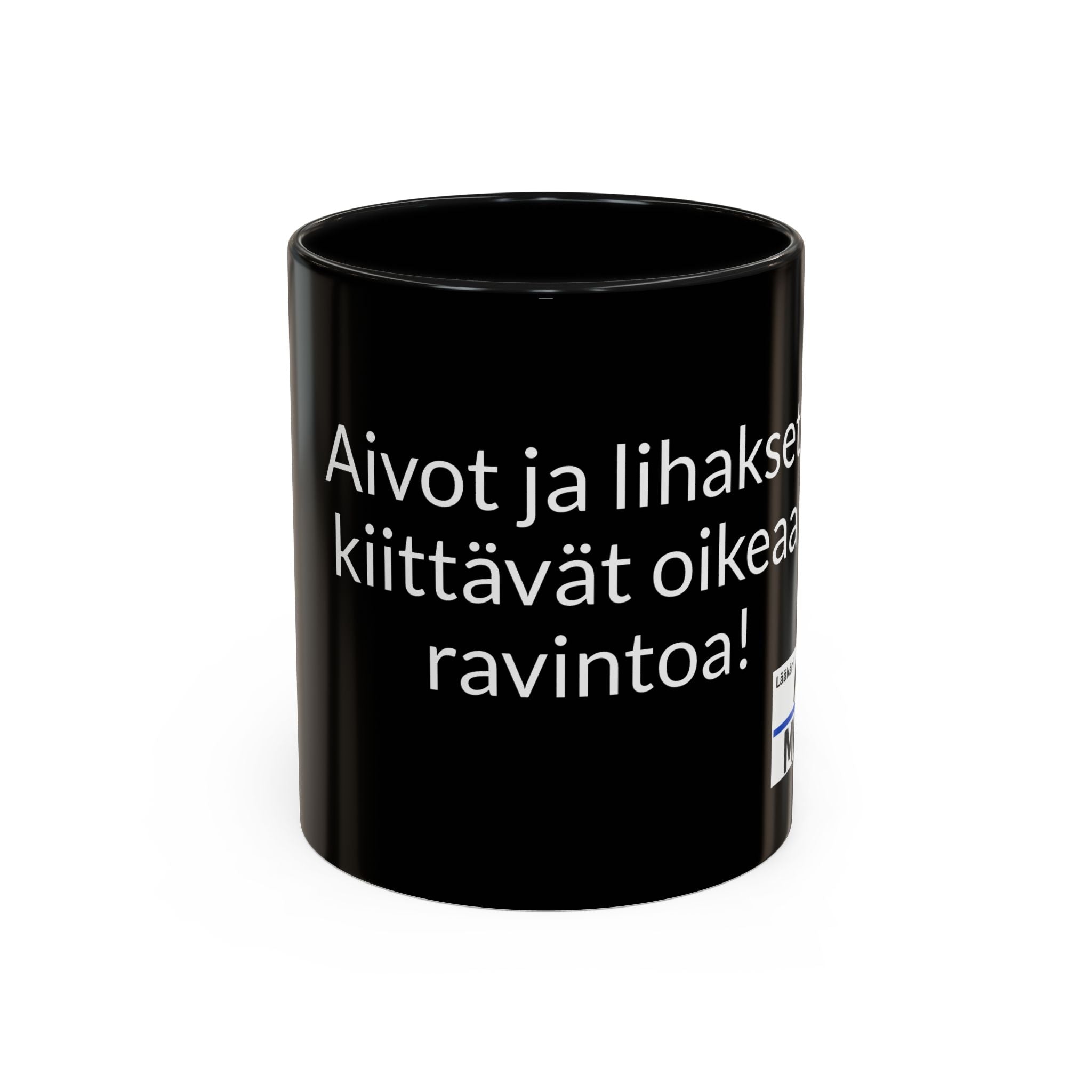 Muki "Aivot ja lihakset kiittävät oikeaa ravintoa!"